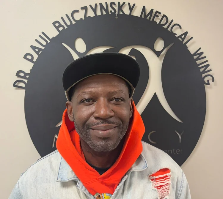 Portrait of Carlton, Mercy Patient